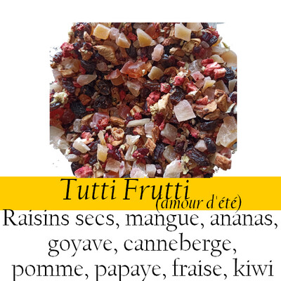 Eau de fruits -Tutti Frutti