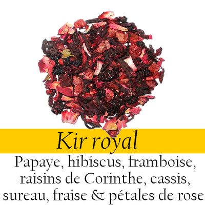 Eau de fruits - Kir royal