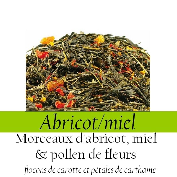 Thé Vert - Abricot/Miel