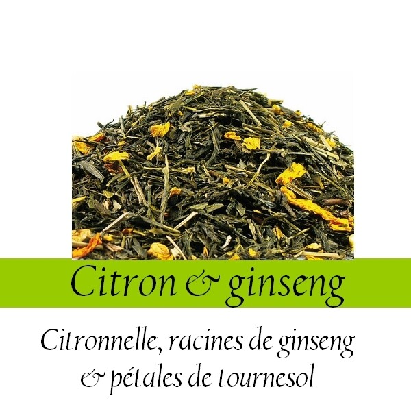 Thé Vert - Citron Ginseng