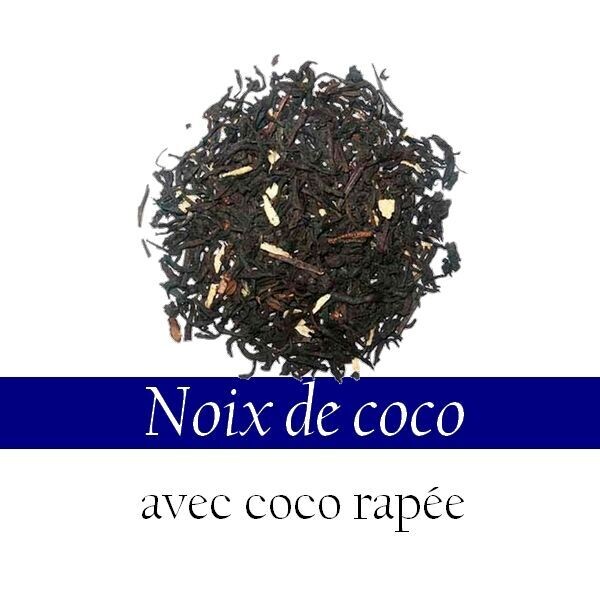 Thé Noir - Noix de coco