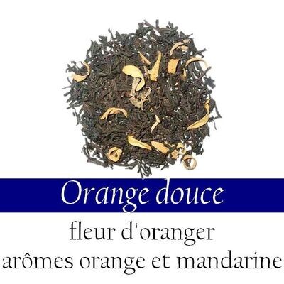 Thé Noir - Orange douce