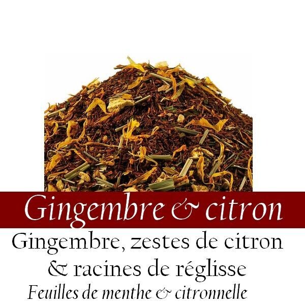 Rooibos - Gingembre & citron