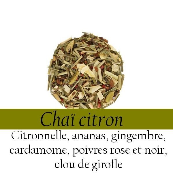 Infusion - Chaï citron