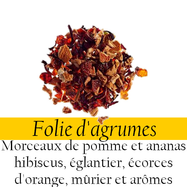 Eau de fruits - Folie d'agrumes Eau de fruits - Folie d'agrumes