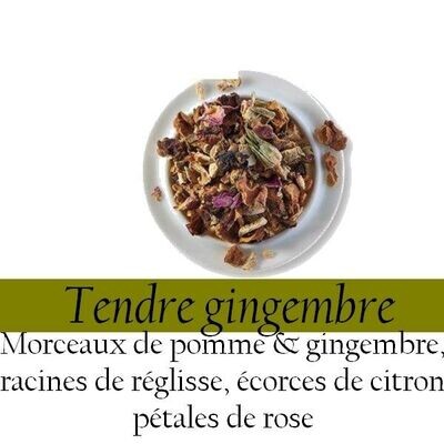 Infusion - Tendre gingembre