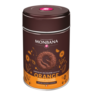 Monbana - Chocolat en poudre - Orange