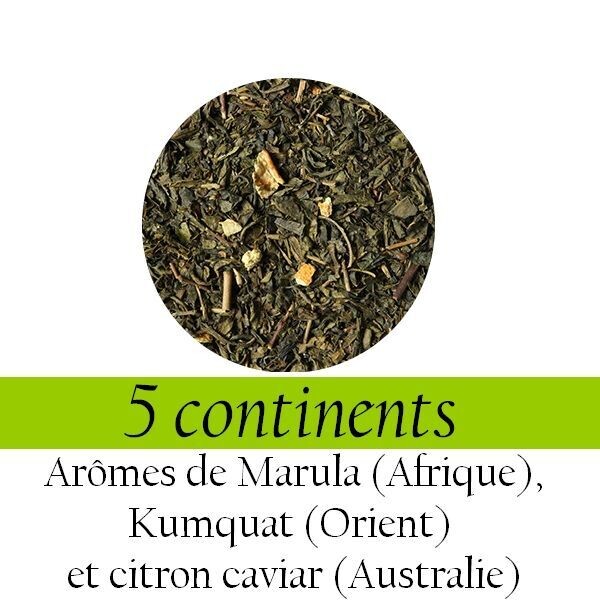 Thé Vert - Cinq continents