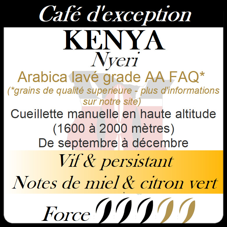 Café d'exception - KENYA Nyeri