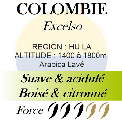 COLOMBIE Excelso