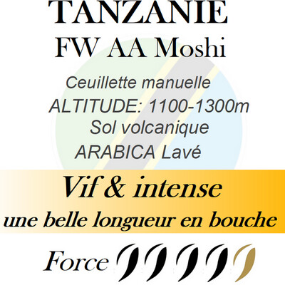 TANZANIE FW AA Moshi