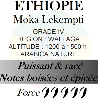 ETHIOPIE Moka Lekempti