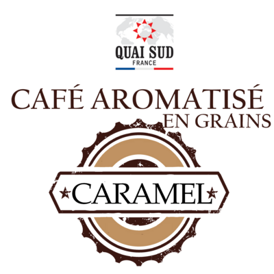 Café Aromatisé en Grains - CARAMEL