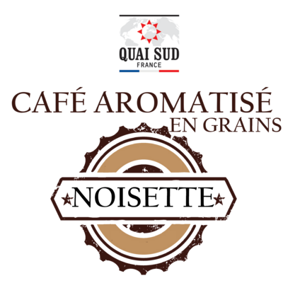 Café Aromatisé en Grains - NOISETTE