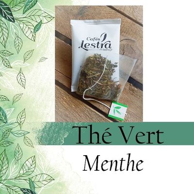 Thé vert en sachet - Menthe