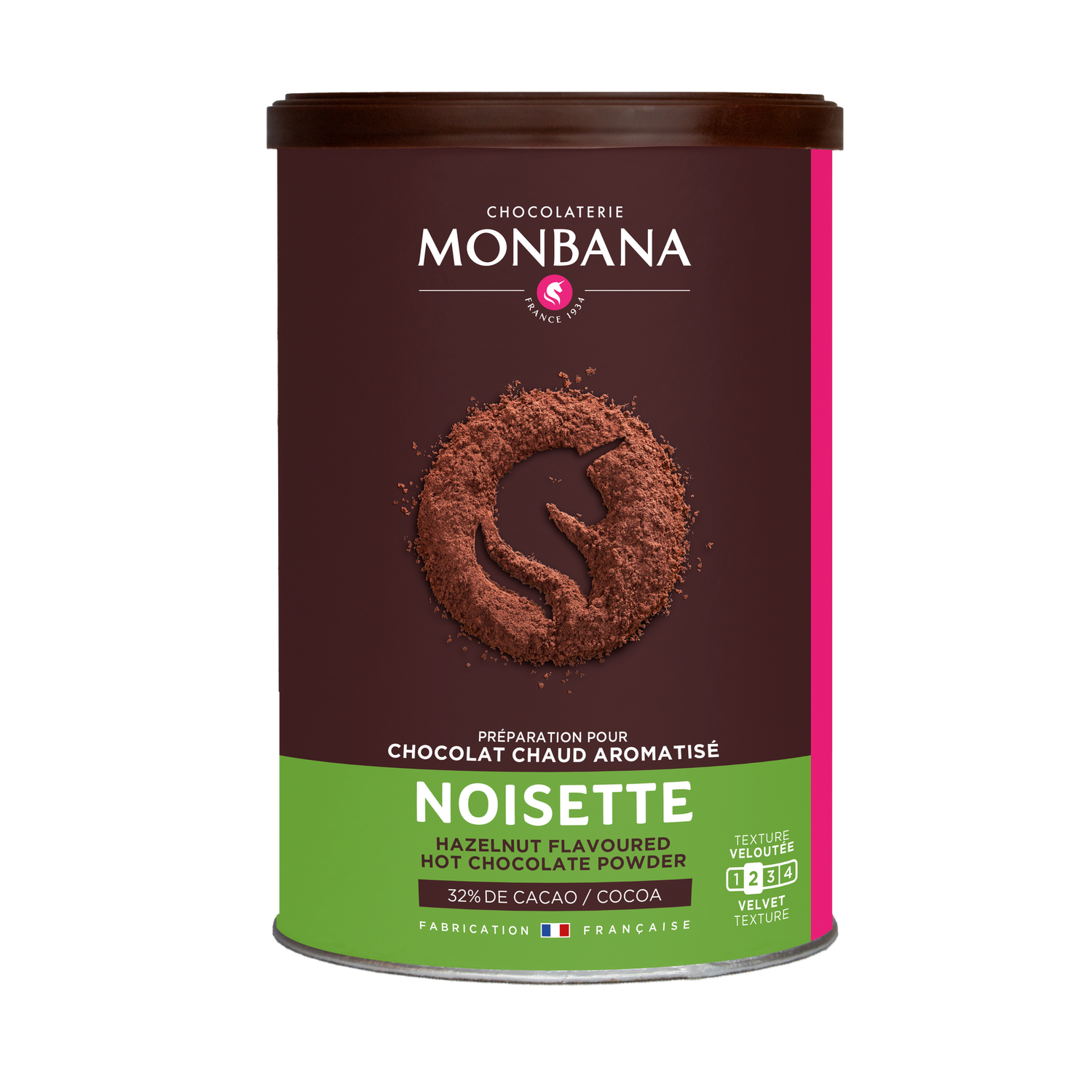Monbana - Chocolat en poudre - Noisette Monbana - Chocolat en poudre - Noisette