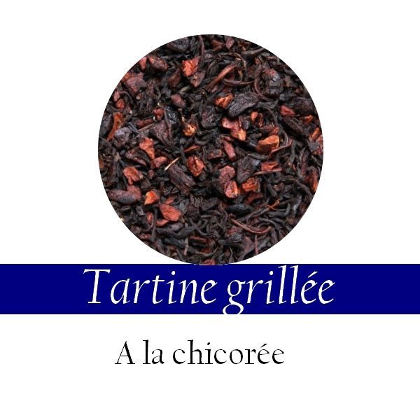 Thé Noir -Tartine grillée