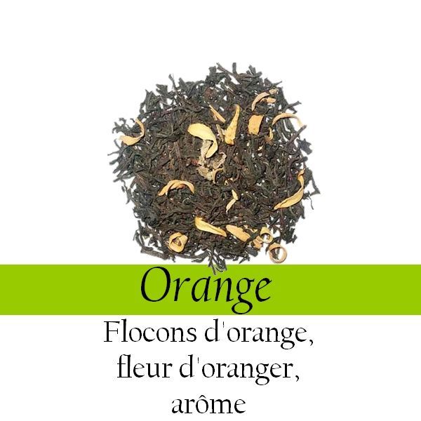 Thé Vert - Orange