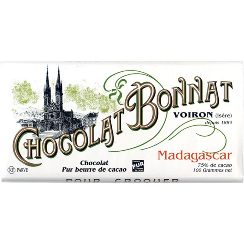 Bonnat- Tablette  - Madagascar  75%