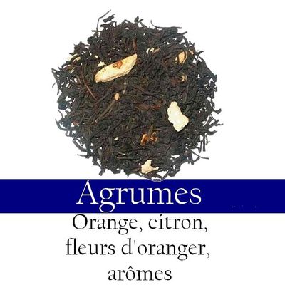 Thé Noir -Agrumes