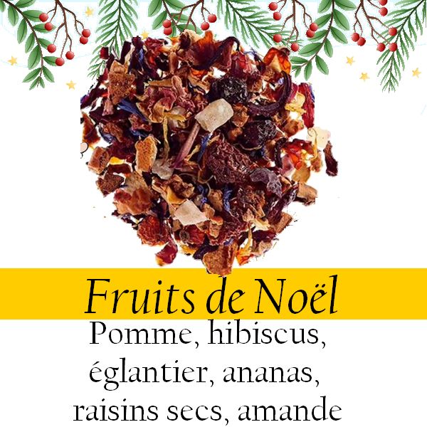 Eau de fruits - Fruits de Noël