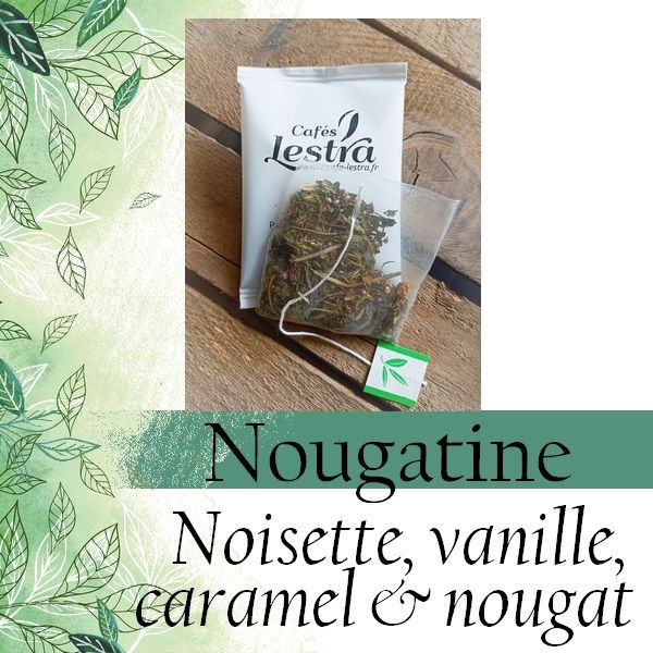 Thé vert en sachet - Nougatine