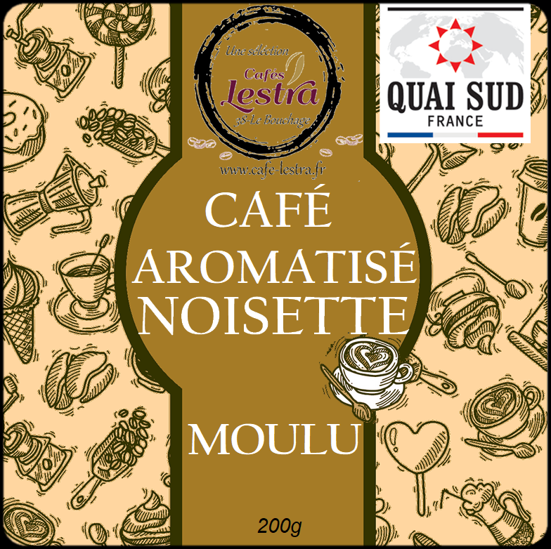Café Aromatisé Moulu - NOISETTE