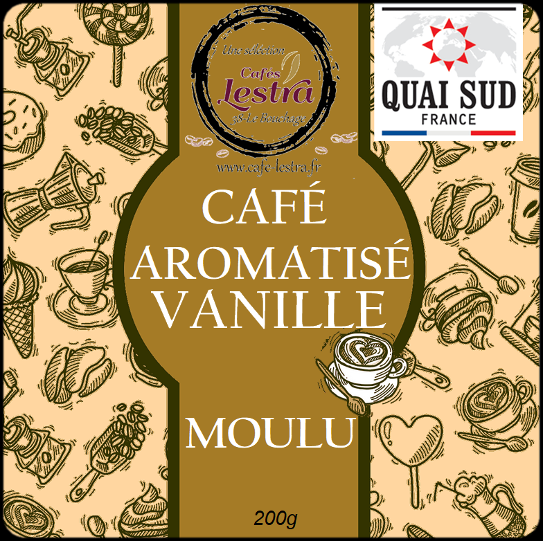 Café Aromatisé  Moulu- VANILLE