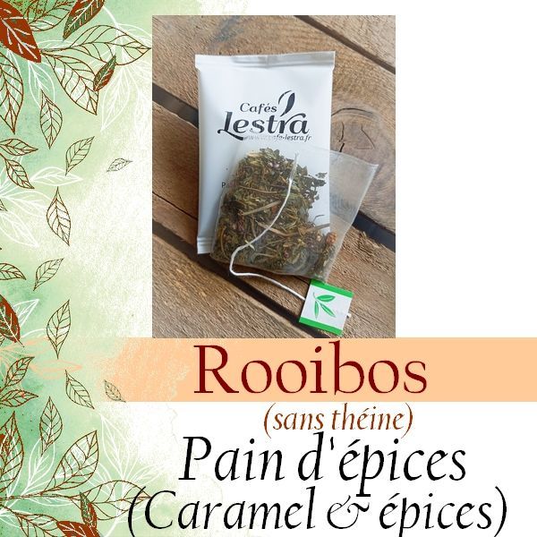 Rooibos en sachet - Pain d'épices