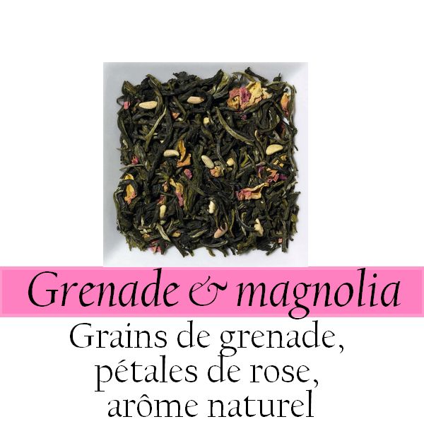 Thé Blanc - Grenade & Magnolia Thé Blanc - Grenade & Magnolia