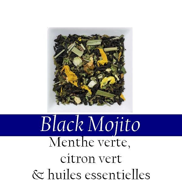 Thé Noir - Black mojito