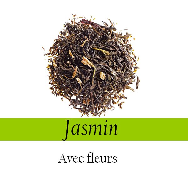 Thé Vert - Jasmin avec fleurs