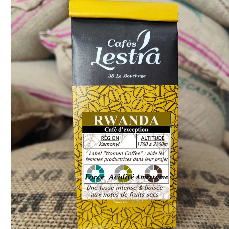 RWANDA KAMONYI LABEL RWANDA KAMONYI LABEL "WOMEN COFEE"