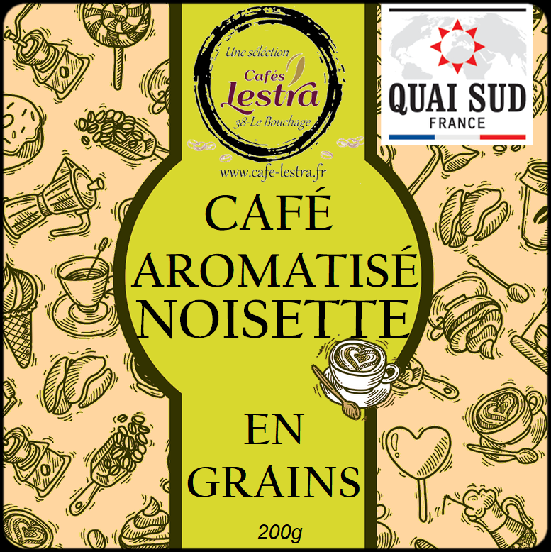 Café Aromatisé en Grains - NOISETTE Café Aromatisé en Grains - NOISETTE