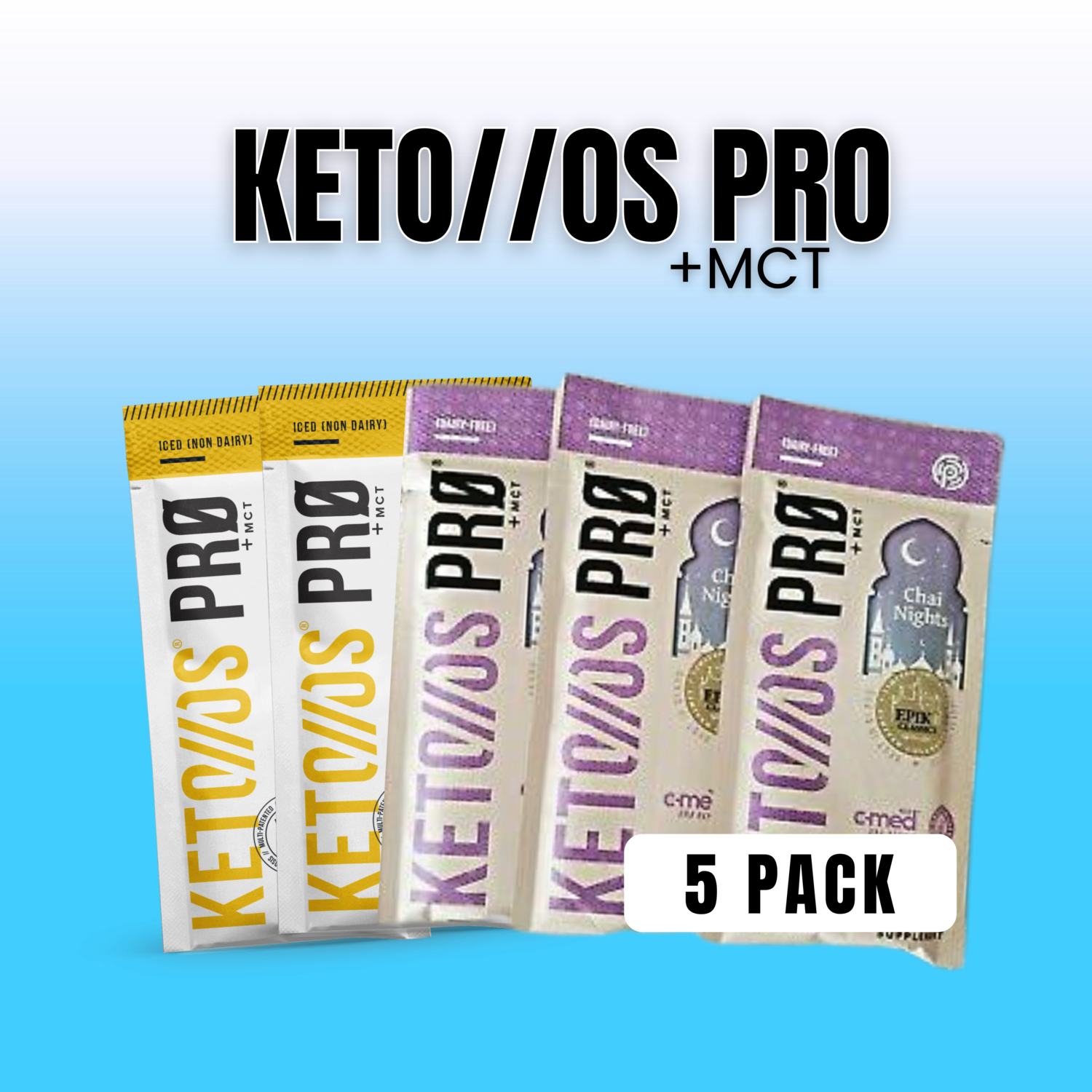 5 PACK KETO OS PRO