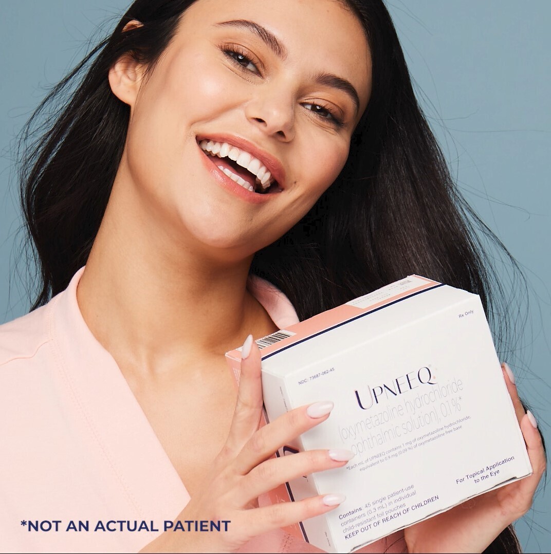 Get your FREE Consultation and Rx for Upneeq Today