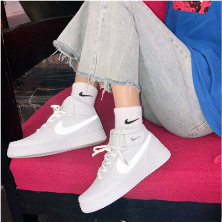 NIKE AIR FORCE JORDAN MUJER REFLECTANTES