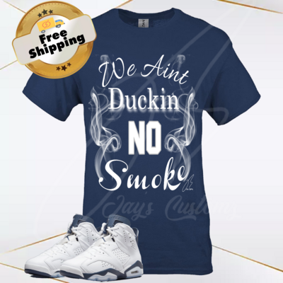 Graphic Tee To Match Jordan Retro 6 Midnight Navy Blue