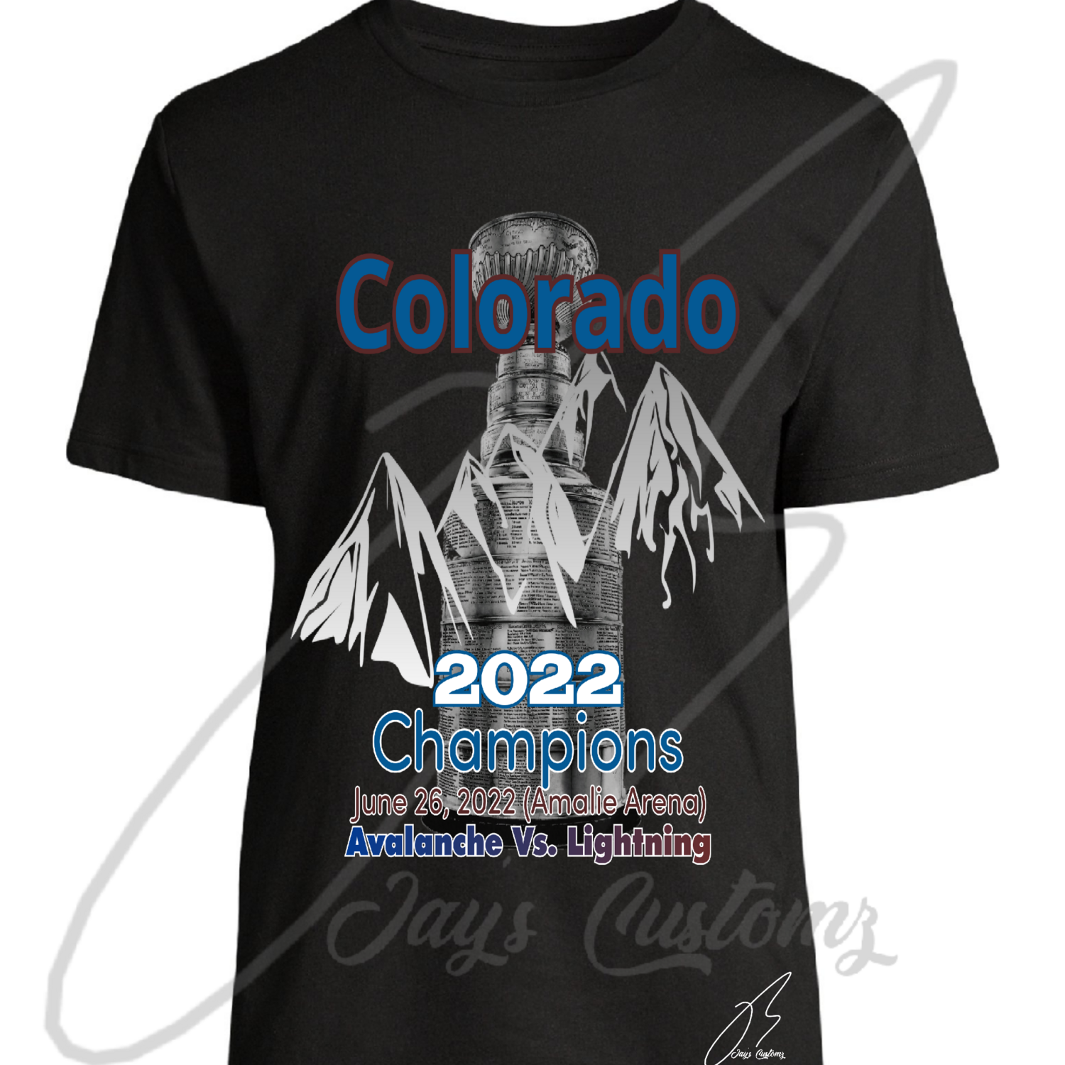 Colorado Avalanche 2022 Championship Shirt
