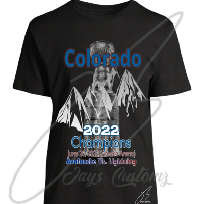 Colorado Avalanche 2022 Championship Shirt