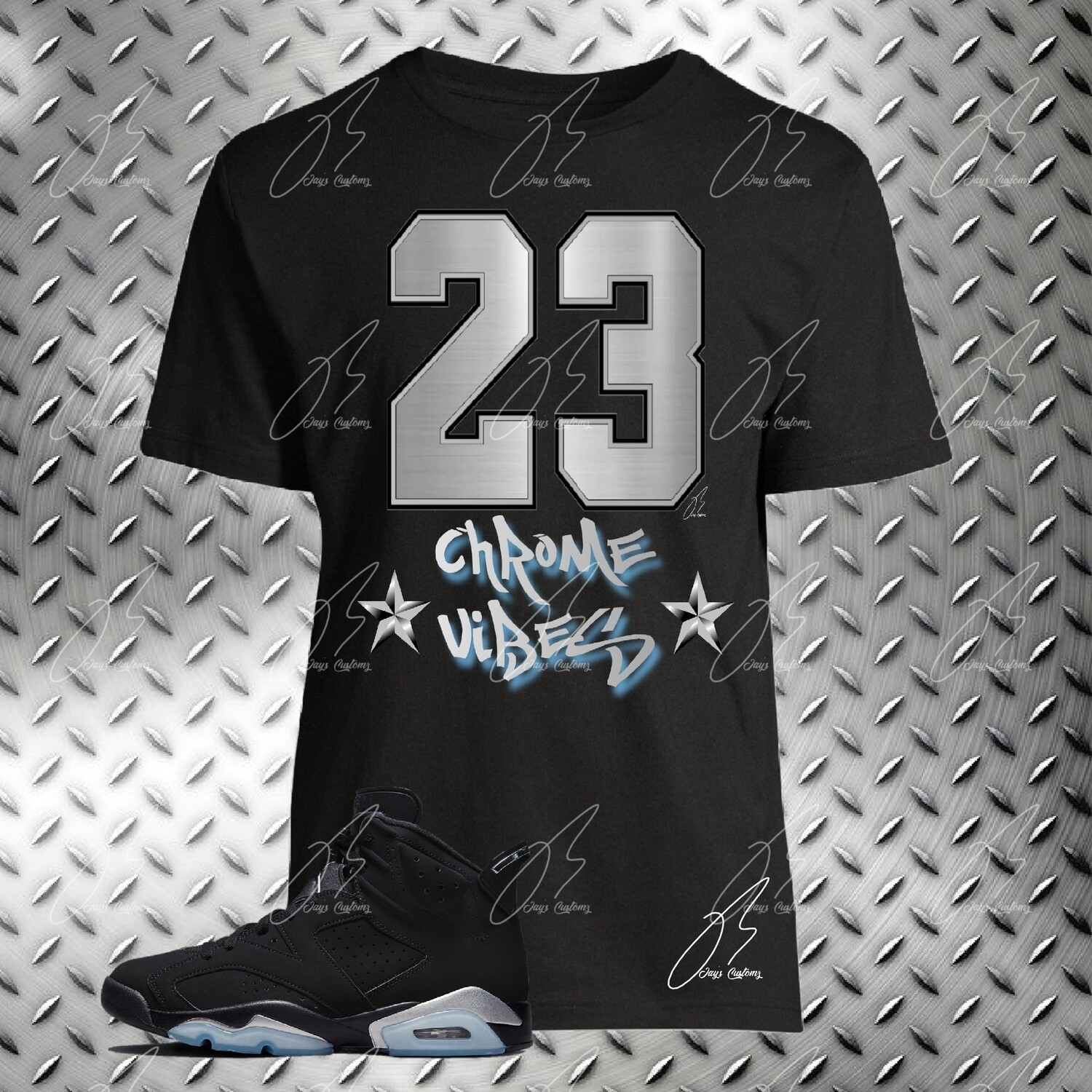 Jordan 6 Chrome Silver Matching Shirt, Sweatshirt, &amp; Hoodie/23