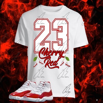Jordan 11 Cherry Red Matching Shirt,Hoodie,Sweatshirt, Money Graphic Tee