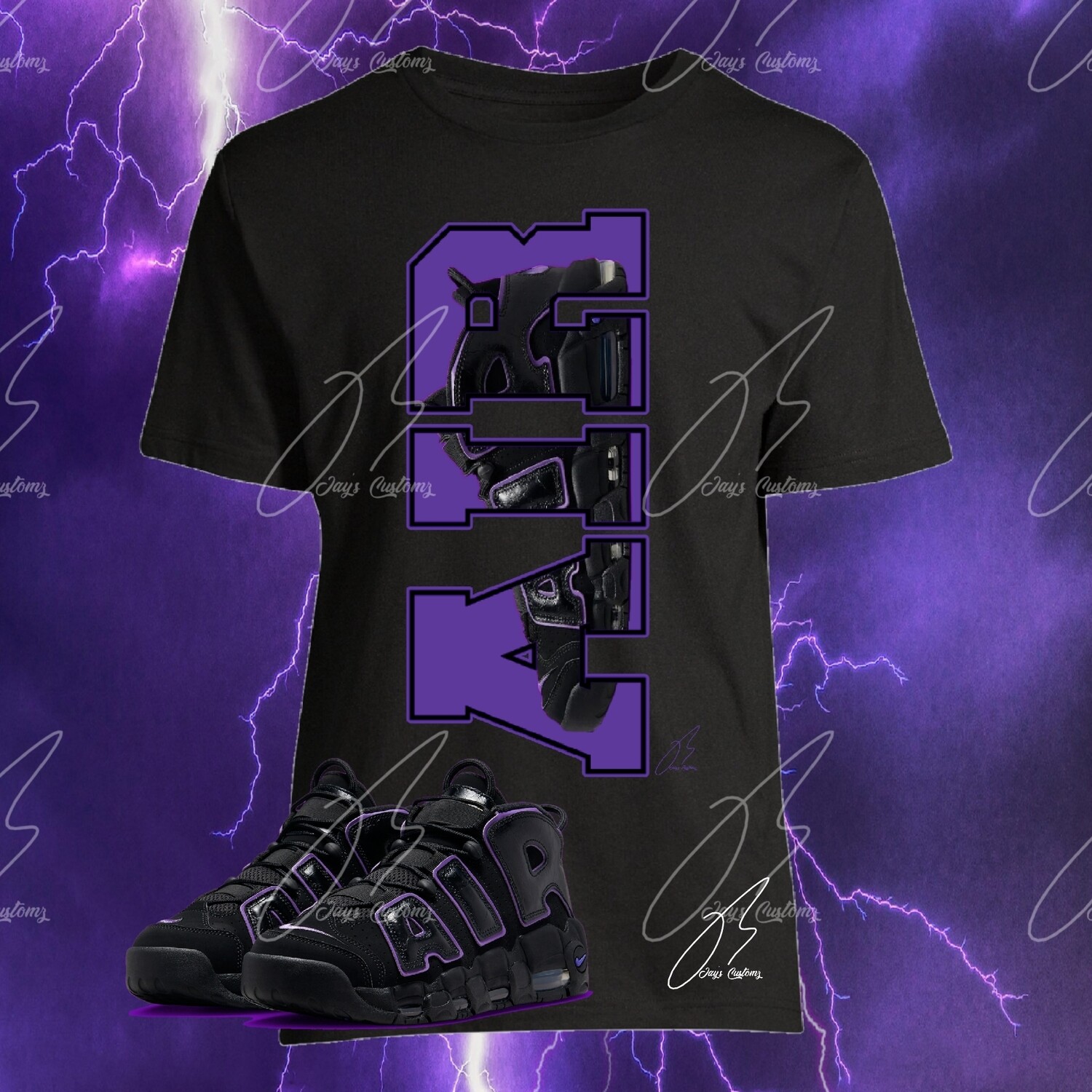 Air More Uptempo Black Action Matching Shirt,Hoodie,Sweatshirt