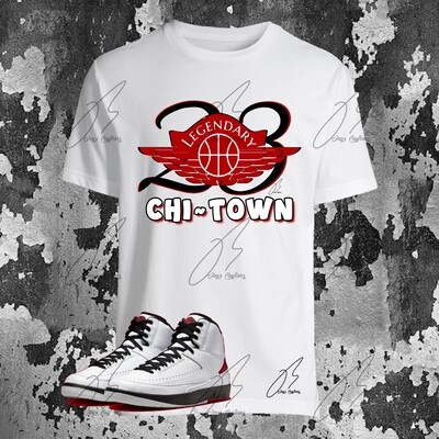 Jordan 2 OG Chicago Matching Shirt,Hoodie,Sweatshirt, 23 Wing Graphic Tee