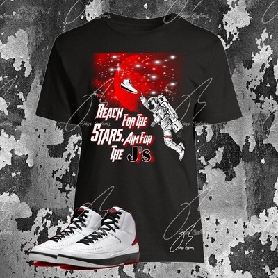 Jordan 2 OG Chicago Matching Shirt,Hoodie,Sweatshirt, Astronaut Graphic Tee