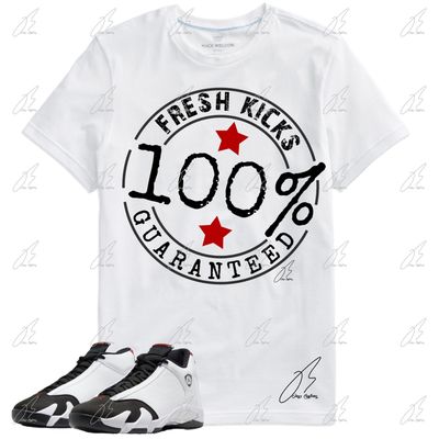 Jordan 14 Black Toe Matching T-Shirt, Fresh Kicks Unisex Sneaker Graphic Tee