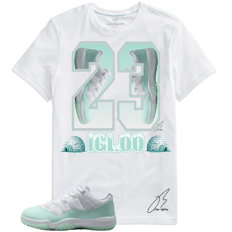 Jordan 11 Igloo Matching T-Shirt, Sneaker Graphic Tee