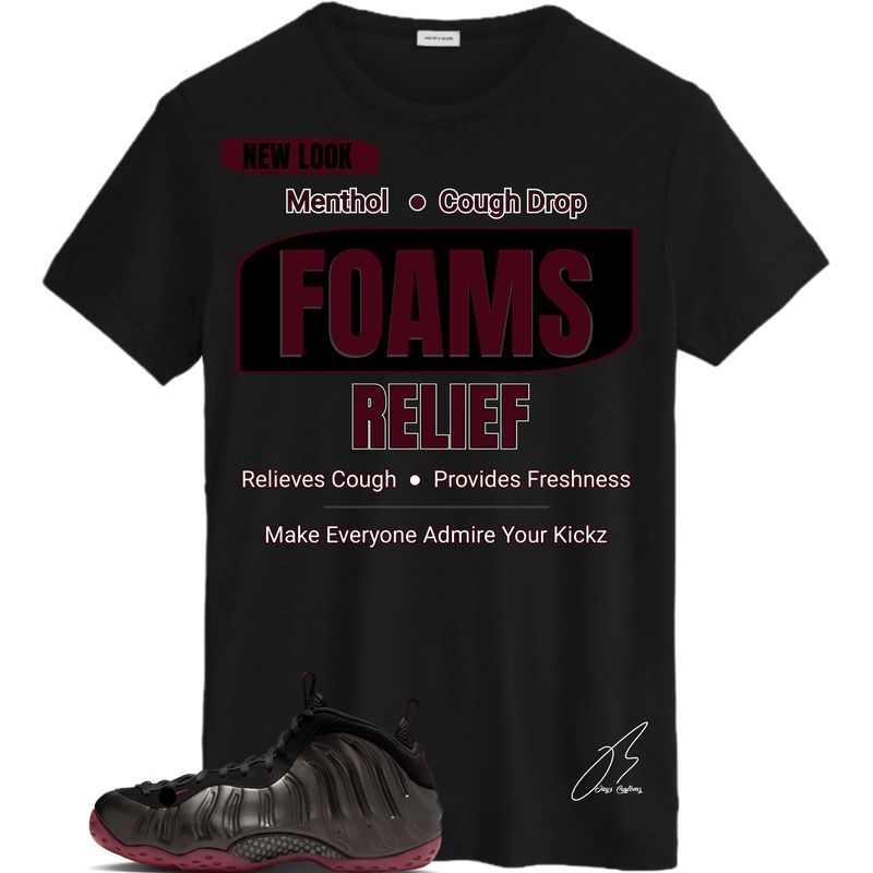Air Foamposite One Cough Drop Matching T-Shirt, Foams Sneaker Graphic Tee