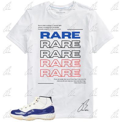 Jordan 11 Rare Air Matching T-Shirt, Definition Sneaker Graphic Tee
