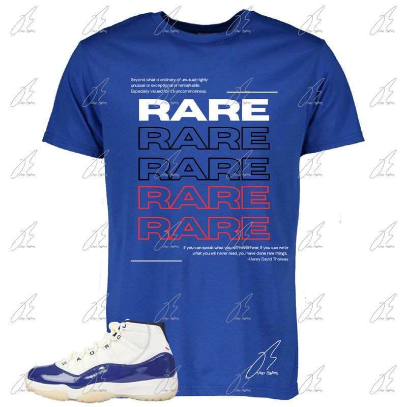 Jordan 11 Rare Air Matching T-Shirt, Definition Sneaker Graphic Tee